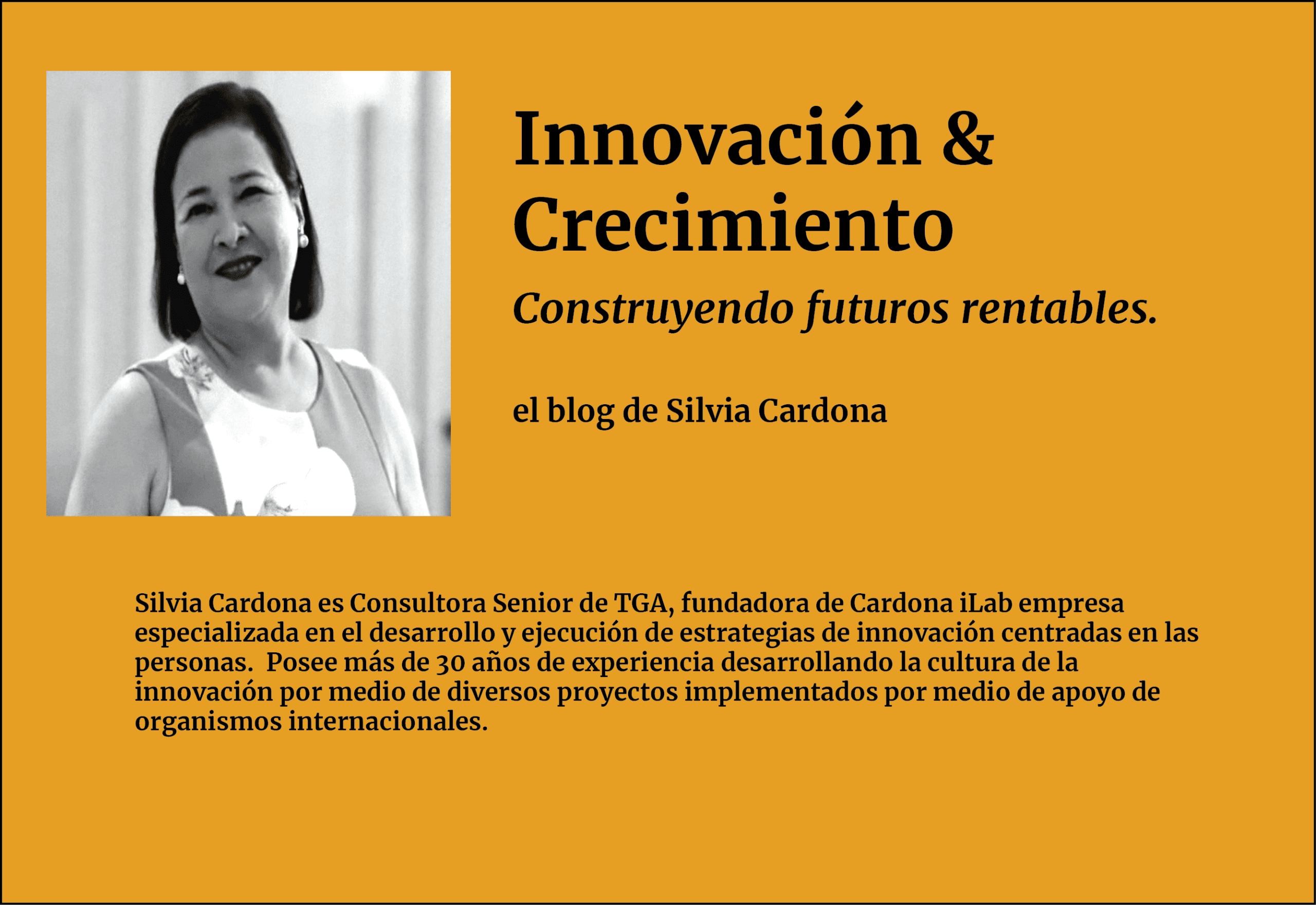 Innovación & Crecimiento — el blog de Silvia Cardona